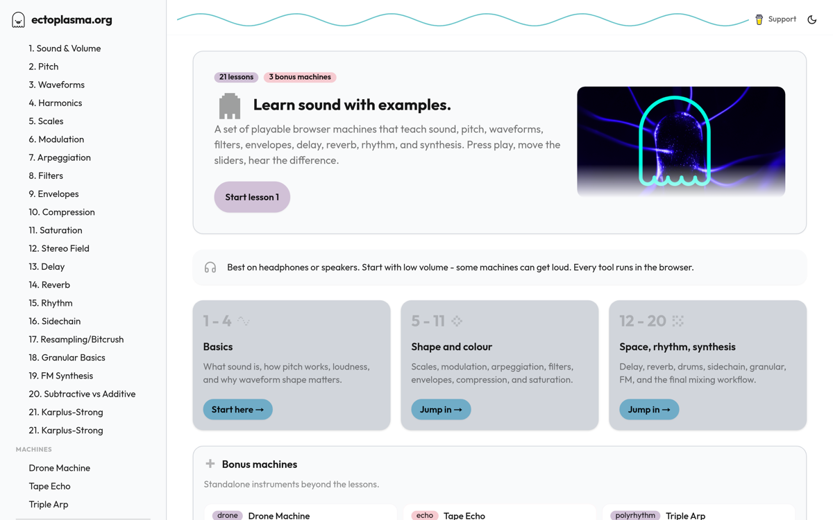 Ectoplasma website